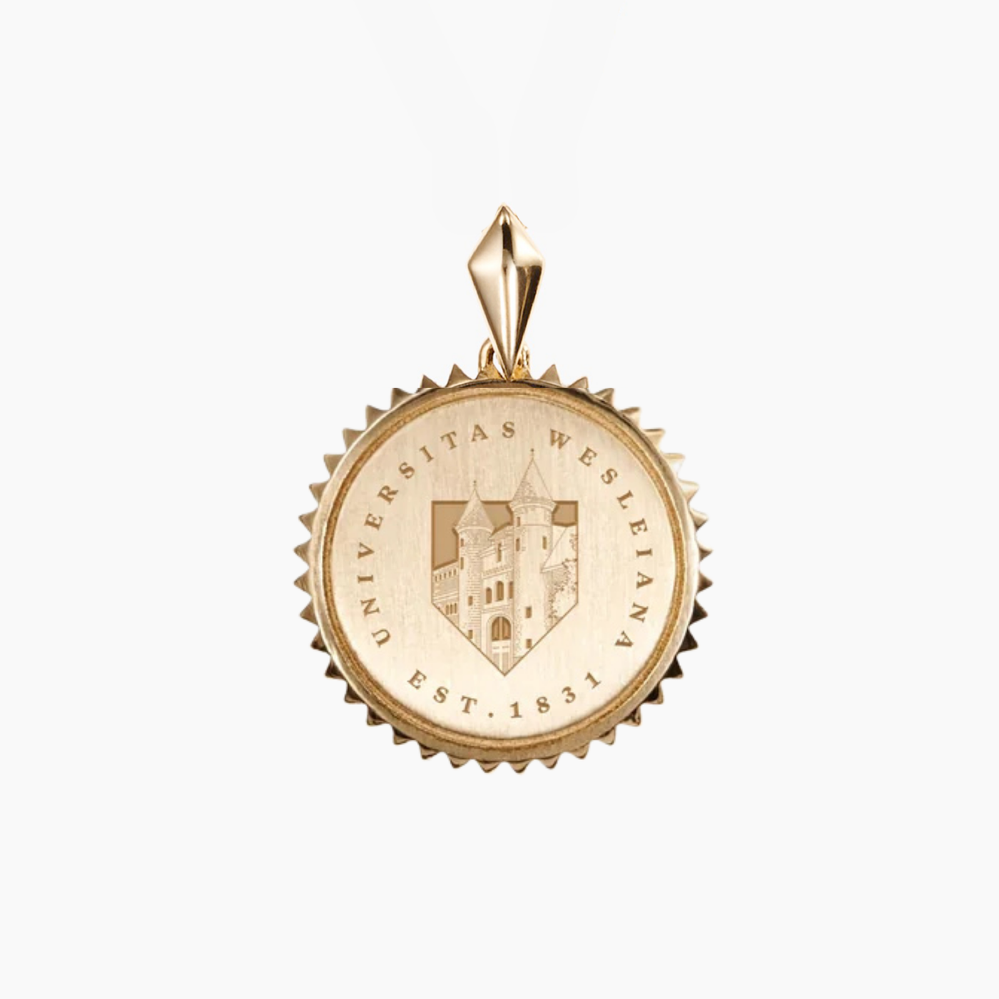 Wesleyan Sunburst Pendant