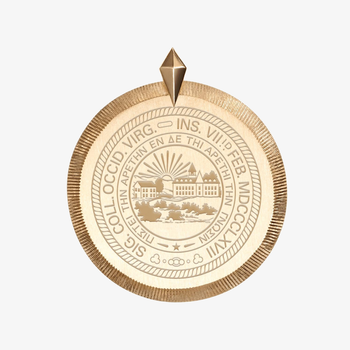 West Virginia Florentine Pendant