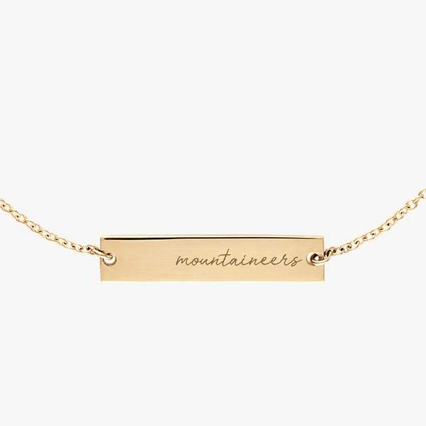 West Virginia Mountaineers Bracelet
