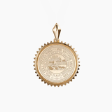 West Virginia Sunburst Pendant