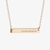 Wisconsin Horizontal Bar Necklace