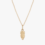 Chi Omega Owl Charm