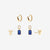 Yale Logo Florentine Earring Bundle