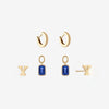 Yale Logo Florentine Earring Bundle