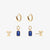 Yale Logo Florentine Earring Bundle