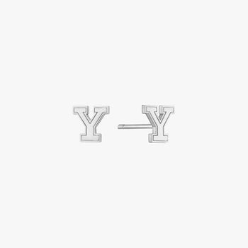 Yale Logo Stud Earring
