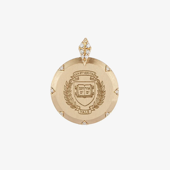 Yale 7-Point Diamond Pendant