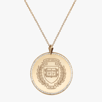 Yale Diamond Florentine Pendant