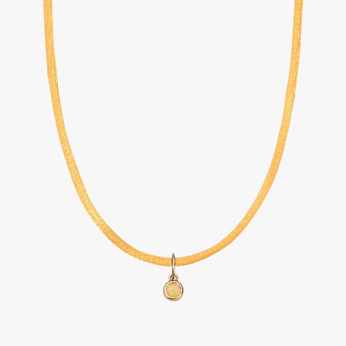Yellow Silk Cord Opal Bundle