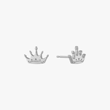 Zeta Tau Alpha Crown Stud Earrings