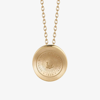 Alpha Kappa Psi Crest Organic Necklace