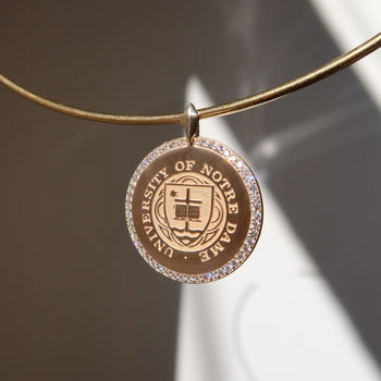 Notre Dame Diamond Florentine Pendant