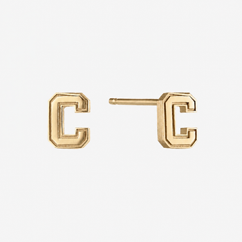 Cornell Logo Stud Earrings