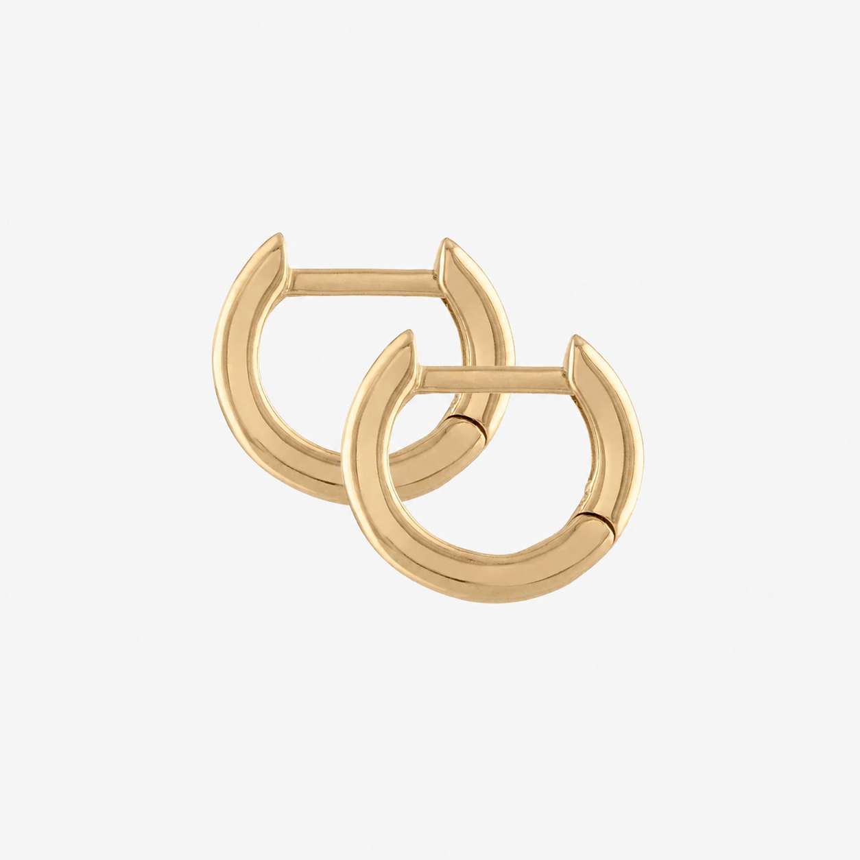 Classic Huggie Hoop Earrings