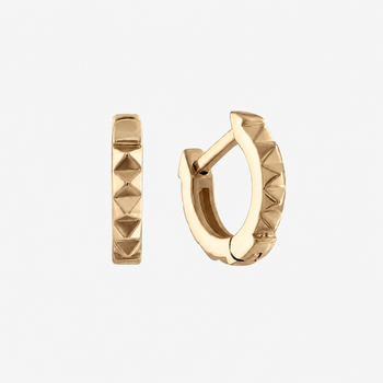 Sunburst Hoop Earrings