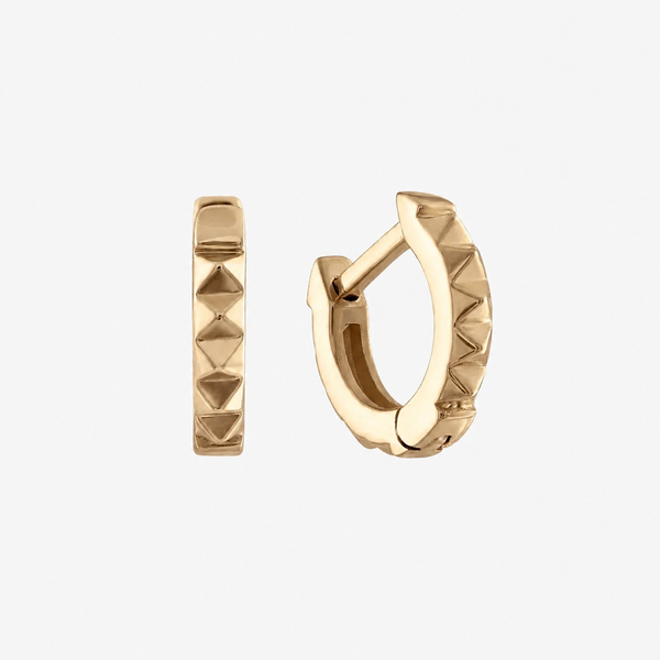 Sunburst Hoop Earrings