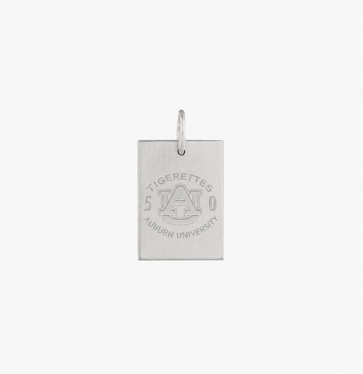 Tigerettes 50th Rectangle Pendant