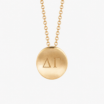 Delta Gamma Letters Necklace