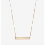 USC Fight On Horizontal Bar Necklace