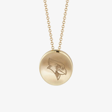 Illinois State Redbird Necklace