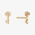 Kappa Kappa Gamma Key Stud Earrings