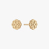 Alpha Omicron Pi Rose Stud Earring