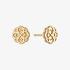 Alpha Omicron Pi Rose Stud Earrings