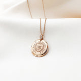 Notre Dame 7-Point Diamond Pendant