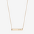 Smith Horizontal Bar Necklace