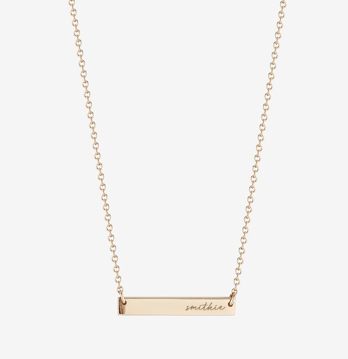 Smith Horizontal Bar Necklace