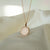 Duke University Sunburst Pendant shown on Cable Chain in gold