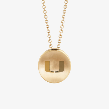 UMiami Logo Necklace