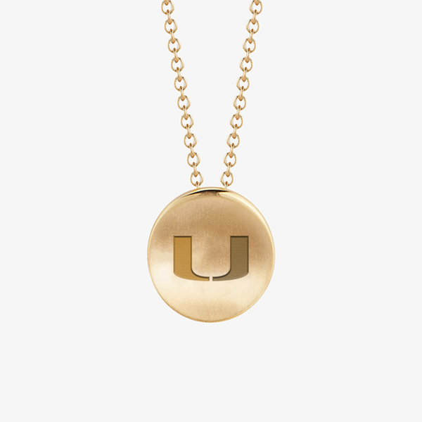 UMiami Logo Necklace