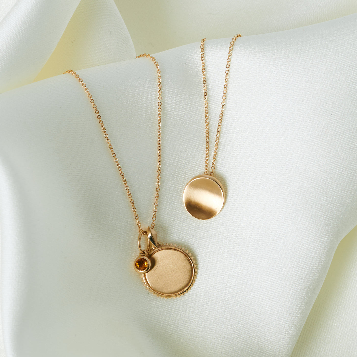 Delta Delta Delta Sunburst Crest Necklace