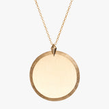 Custom Florentine Necklace in Cavan Gold and 14K Gold