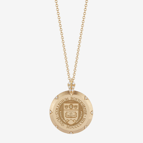 Boston College Diamond Necklace