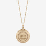 NYU 7-Point Diamond Pendant