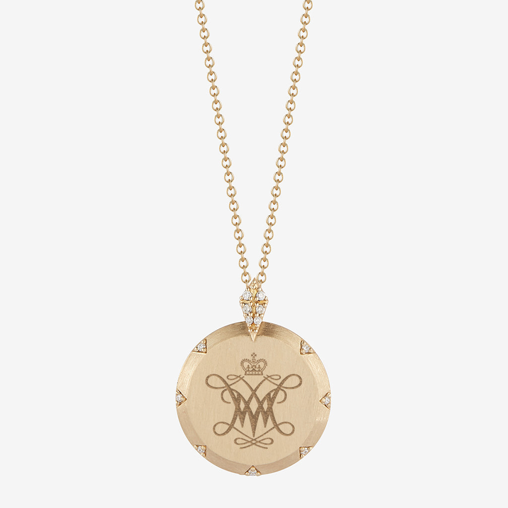 William and Mary 7-Point Diamond Necklace – Kyle Cavan