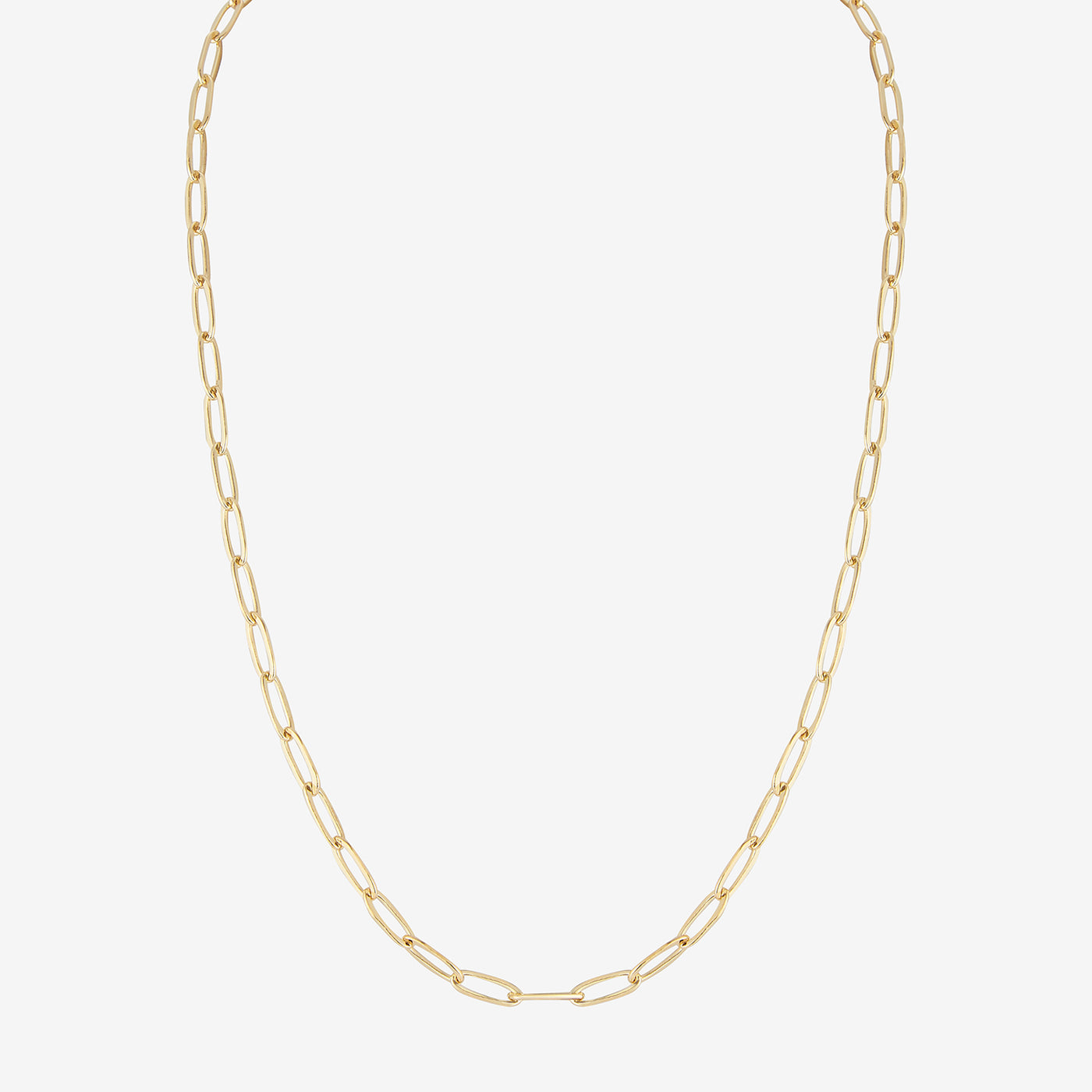 Gold Large Link Chain Choker