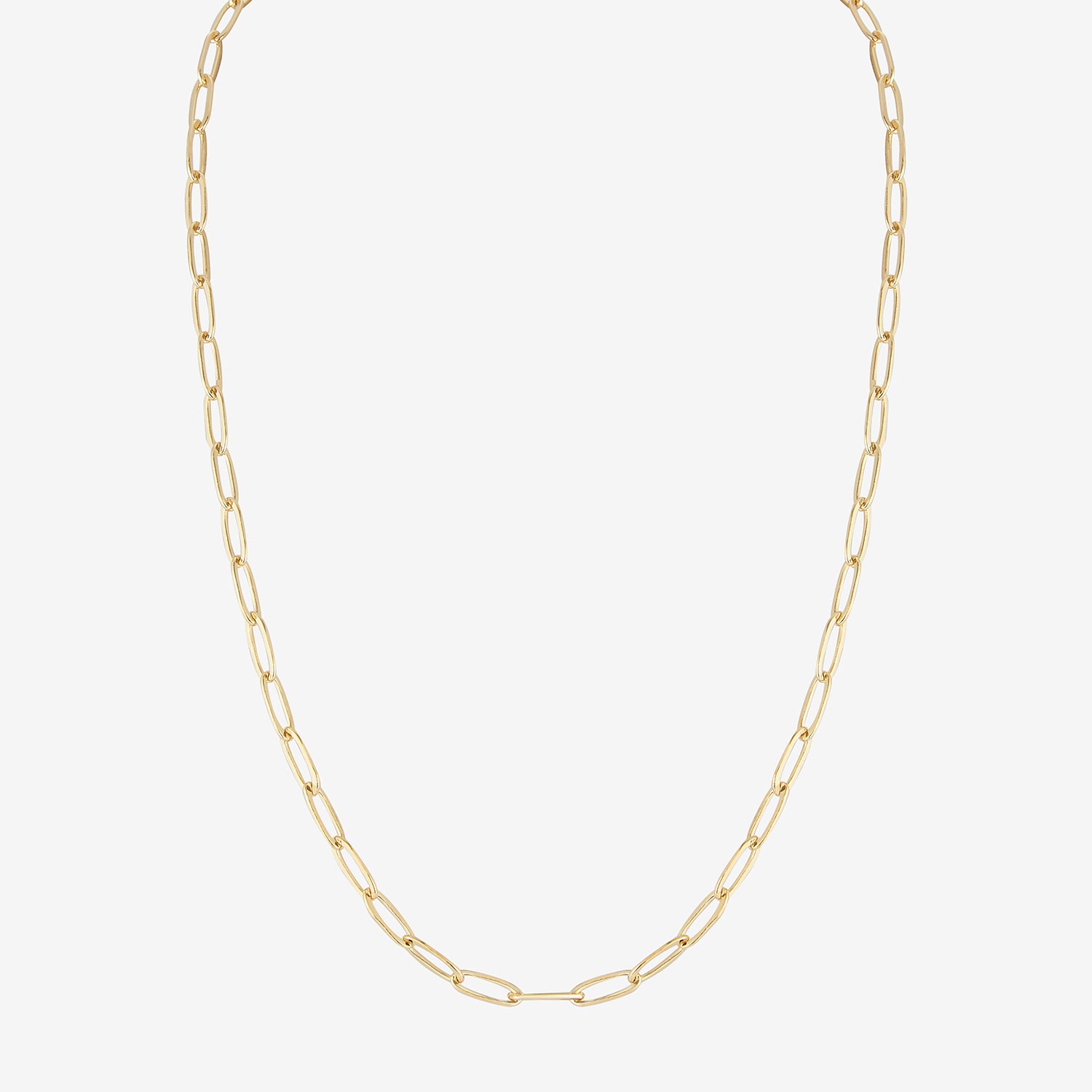 Gold Large Link Chain Choker