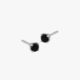 Black Onyx Stud Earrings