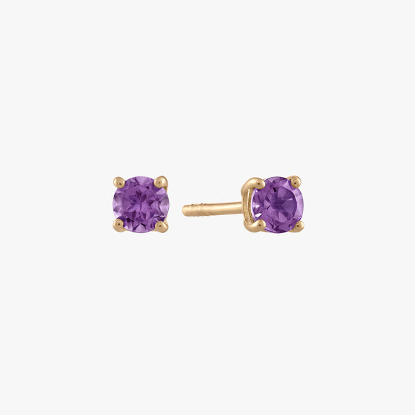 Buy HIFLYER JEWELS Sterling Silver Square Amethyst Studs Earrings - Earrings  for Women 23617006 | Myntra