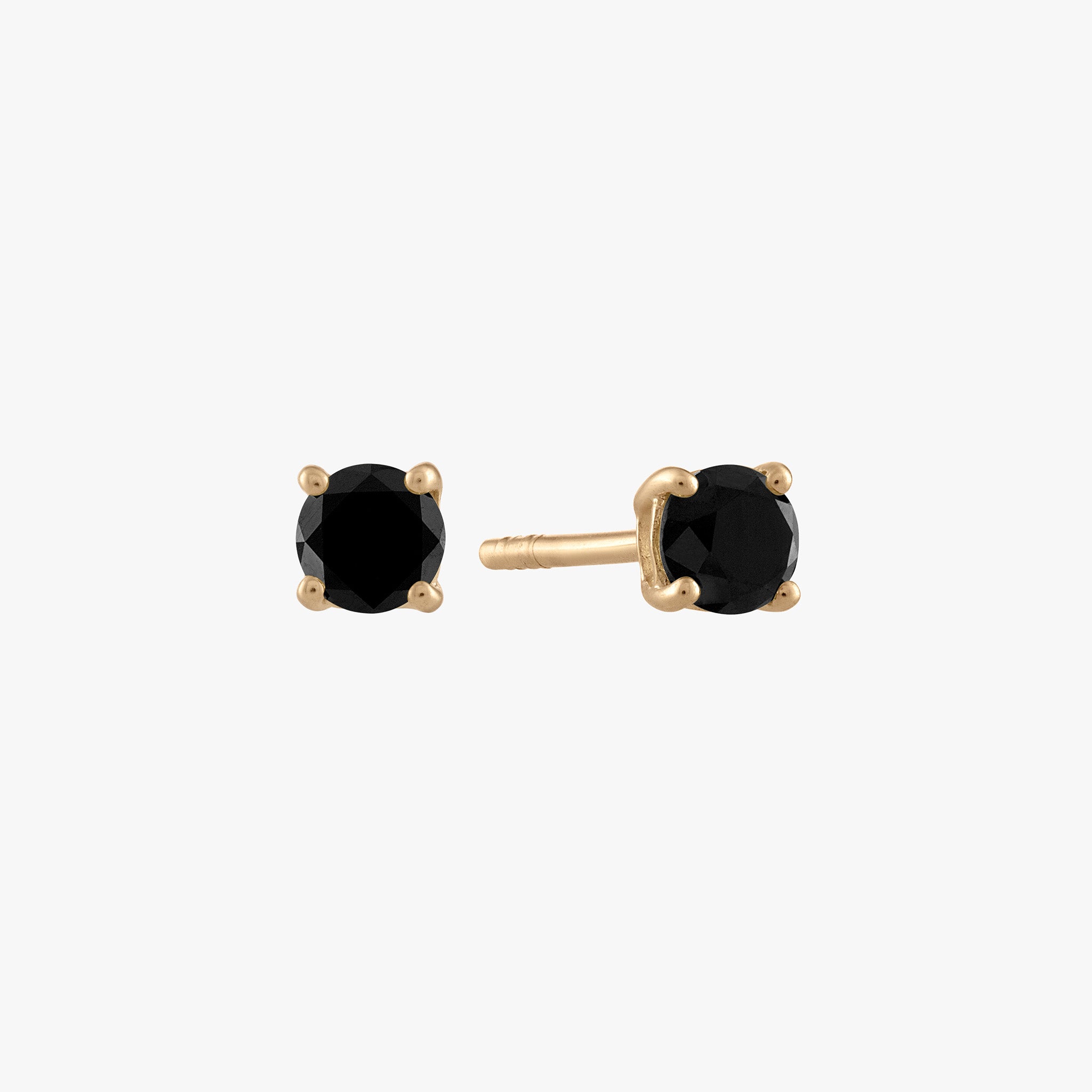 14K Solid Gold Endless Little Hoop Earrings 12mm – J&CO Jewellery