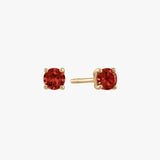 Garnet Stud Earrings