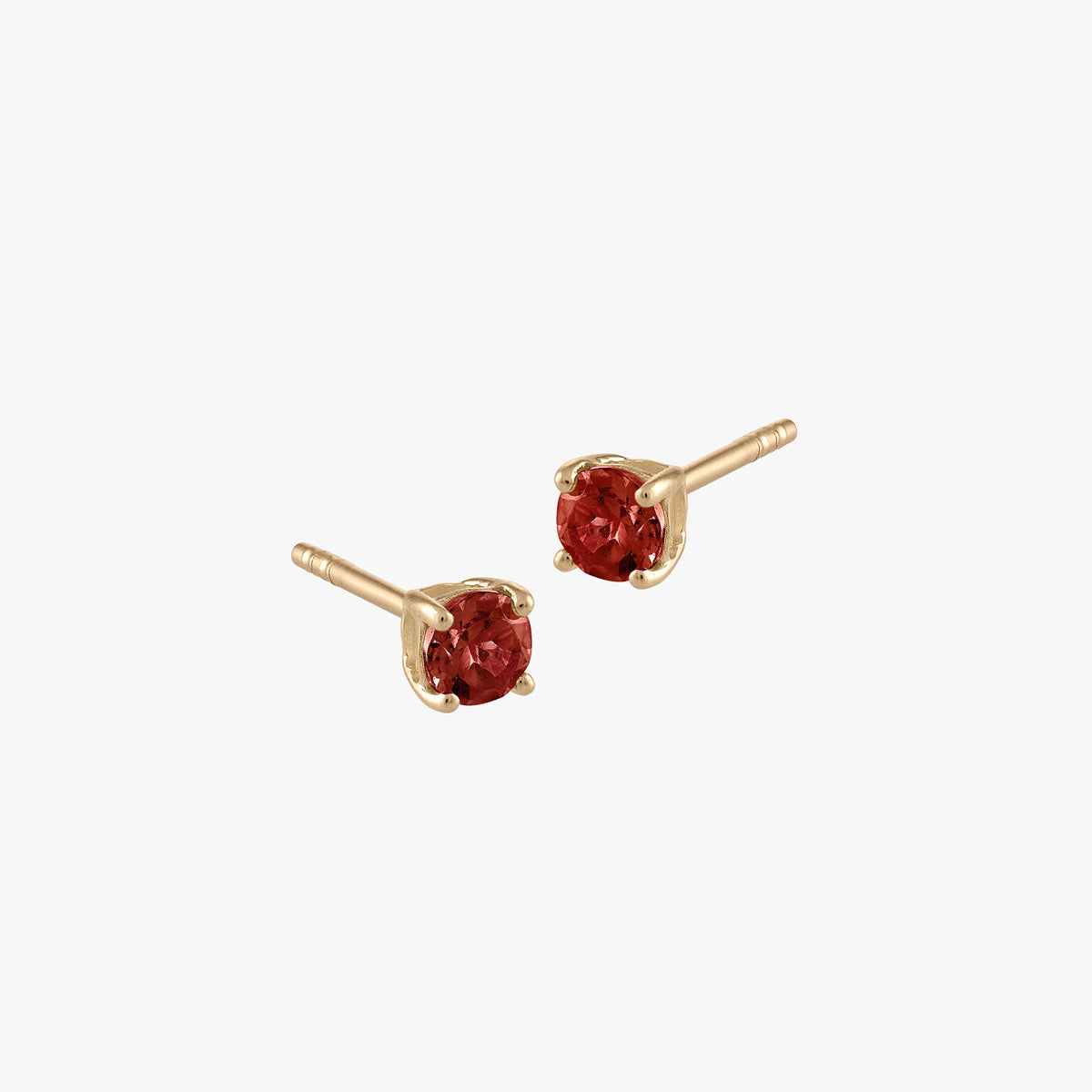 Garnet Stud Earrings