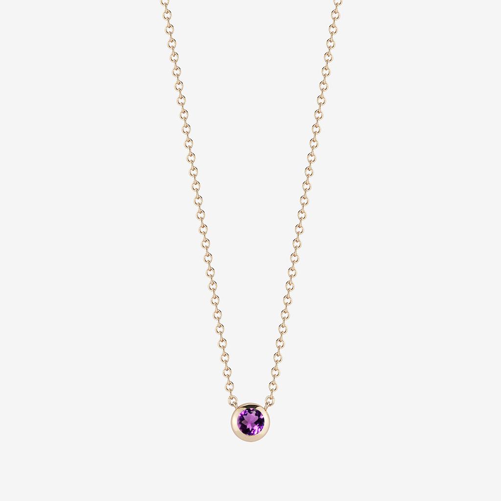 Amethyst Gemstone Necklace