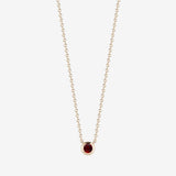garnet necklace gemstone mmxxi necklace