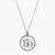 Kappa Alpha Theta Florentine Crest Necklace Petite- EXCLUSIVE 150 ANNIVERSARY COLLECTION