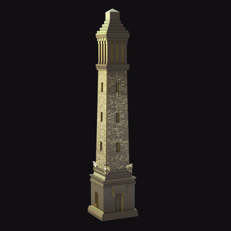 Alabama Denny Chimes Pendant Gold