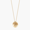 Alabama A&M Organic Necklace Petite in Cavan Gold and 14K Gold